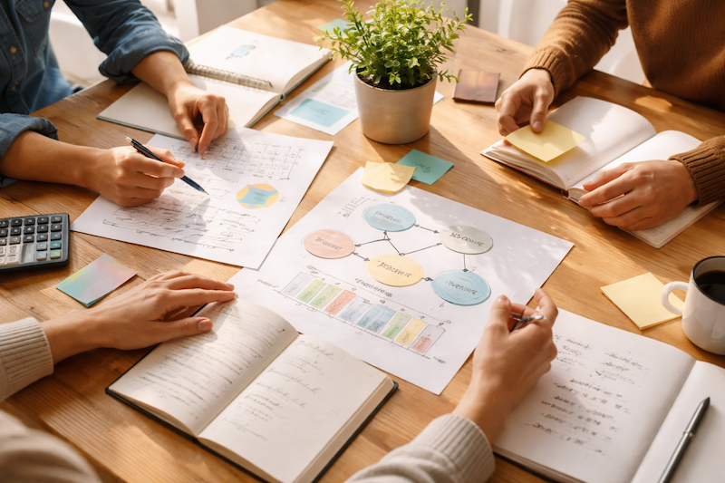 Illustration du parcours de formation et de la transition vers la qualification